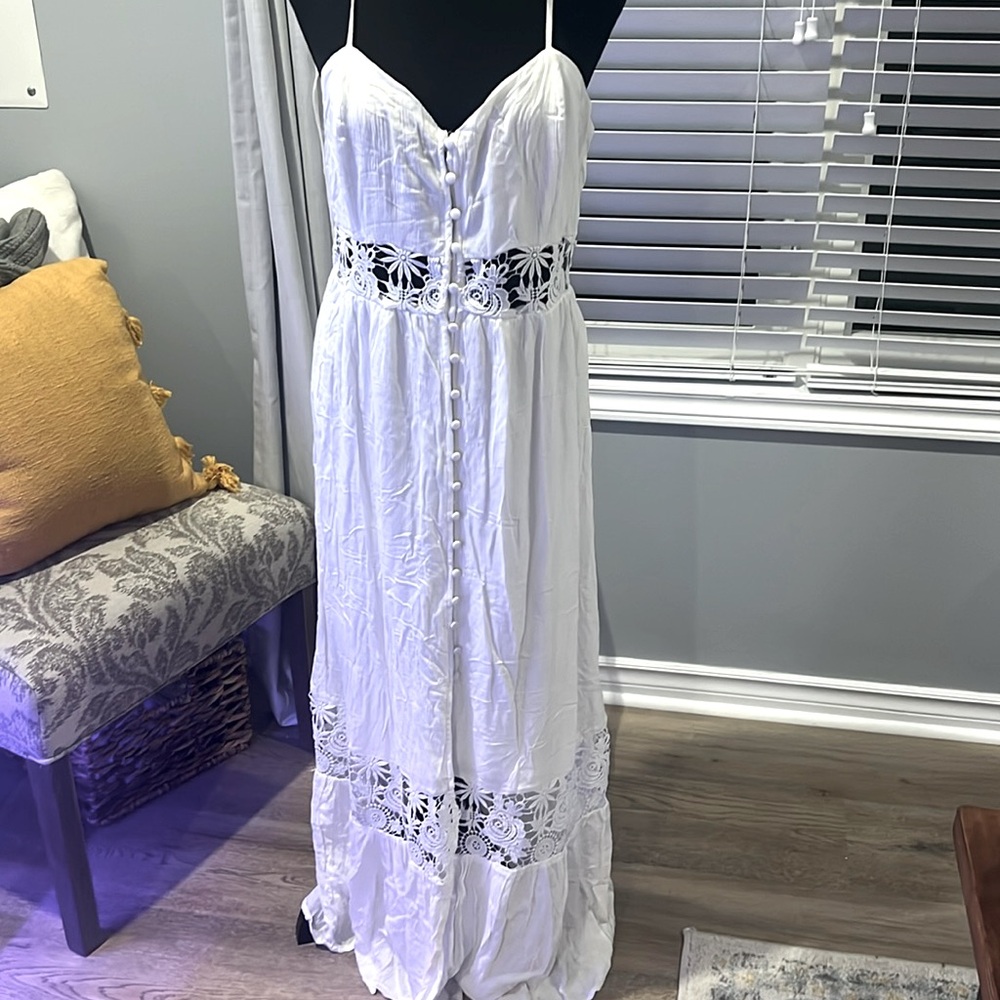 White Bohi Dress